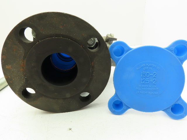 Watts 1801-262A-FS-M2 Steel 2Pc Flanged 2" Ball Valve 150# 285 CWP Full Port