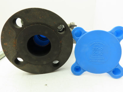 Watts 1801-262A-FS-M2 Steel 2Pc Flanged 2" Ball Valve 150# 285 CWP Full Port