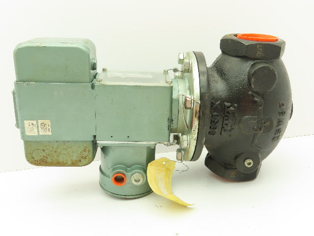 ITT H118AK122F1F26V16 Hydramotor Electric Actuator Shut-Off Valve 2-1/2"NPT 120V