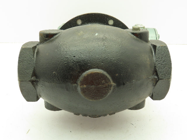 ITT H118AK122F1F26V16 Hydramotor Electric Actuator Shut-Off Valve 2-1/2"NPT 120V