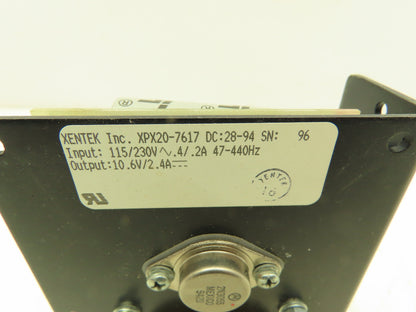 Xentek XPX20-7617 Power Supply 115/230V Input 10V 2.4A Output Fisher Scientific