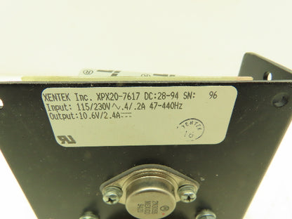 Xentek XPX20-7617 Power Supply 115/230V Input 10V 2.4A Output Fisher Scientific