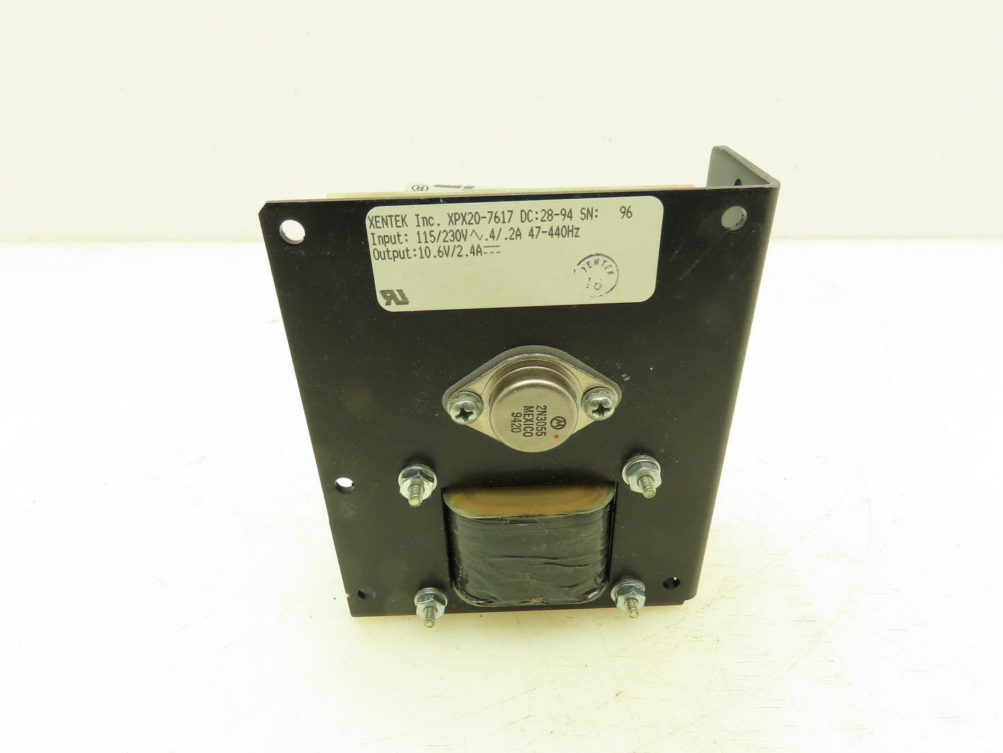 Xentek XPX20-7617 Power Supply 115/230V Input 10V 2.4A Output Fisher Scientific
