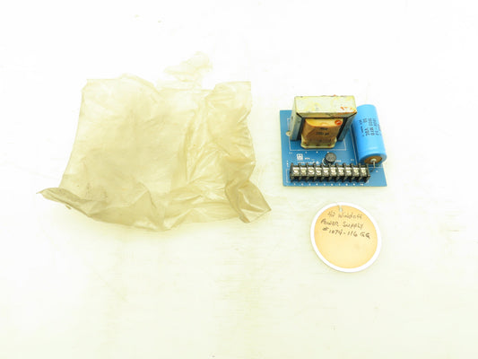Wer 1074-116 Power Supply Board DC Output