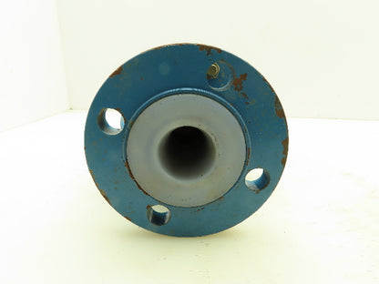 Flowserve AKH3 Atomac 1.5" Flanged Chemical Ball Valve 2Pc PFA Teflon Lined