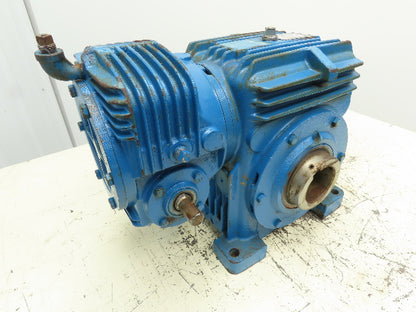 Cone Drive Textron U0S25-40-A8 3000:1 Double Reduction Gear Reducer 2-11/16" HS.