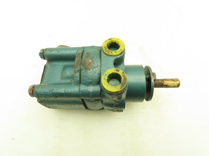 Roper 18AP02 Hydraulic Lubrication Gear Pump 7.2 GPM 300 PSI 3/8" NPT 1/2" Shaft