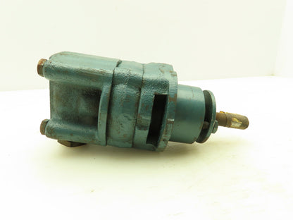 Roper 18AP02 Hydraulic Lubrication Gear Pump 7.2 GPM 300 PSI 3/8" NPT 1/2" Shaft
