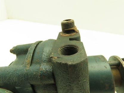 Roper 18AP02 Hydraulic Lubrication Gear Pump 7.2 GPM 300 PSI 3/8" NPT 1/2" Shaft