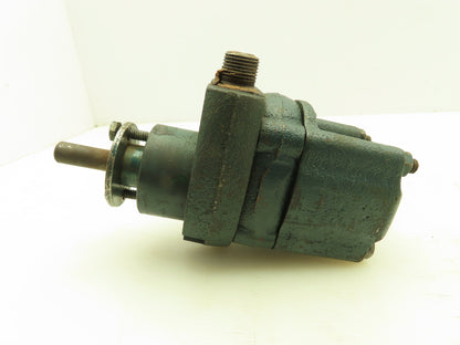 Roper 18AP02 Hydraulic Lubrication Gear Pump 7.2 GPM 300 PSI 3/8" NPT 1/2" Shaft