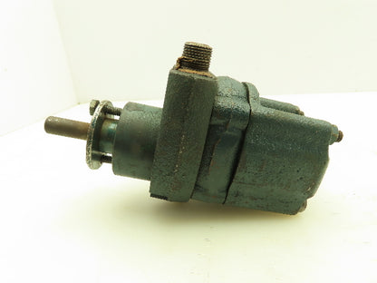 Roper 18AP02 Hydraulic Lubrication Gear Pump 7.2 GPM 300 PSI 3/8" NPT 1/2" Shaft