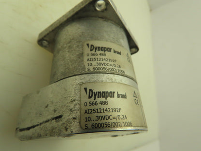 Acuro Dynapar AI2512142192F Rotary Encoder Sensor 10-30VDC 0.2A 3/8" Shaft