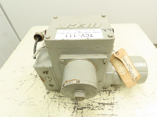 Beck 11-168 Electric Rotary Damper Valve Actuator 120V 1PH 50VA CCW