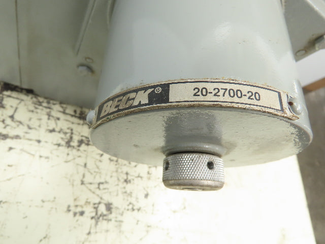 Beck 11-168 Electric Rotary Damper Valve Actuator 120V 1PH 50VA CW