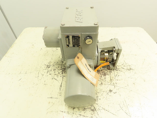 Beck 11-168 Electric Rotary Damper Valve Actuator 120V 1PH 50VA CW