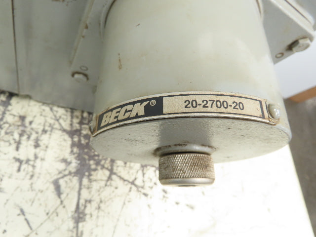 Beck 11-168 Electric Rotary Damper Valve Actuator 120V 1PH 50VA CW