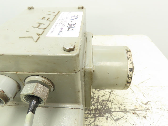 Beck 11-168 Electric Rotary Damper Valve Actuator 120V 1PH 50VA CW