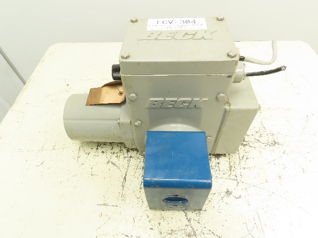 Beck 11-168 Electric Rotary Damper Valve Actuator 120V 1PH 50VA CW