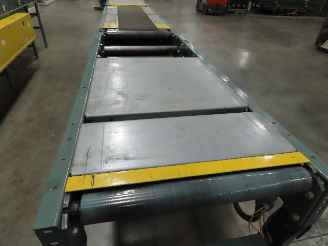 Hytrol 18"x15' Belt Conveyor 3-Stage Gapper / Accumulator Center Drive 50-100FPM