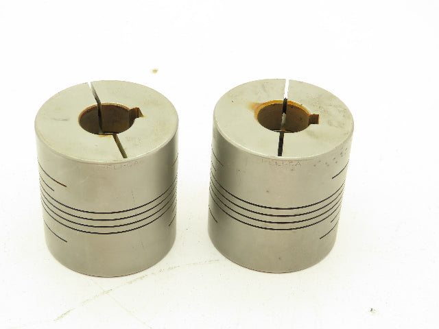 Heli-Cal HCR-225-32-24 Helical Flexible Shaft Coupling 1/4 X 7/16" Bore Lot of 2