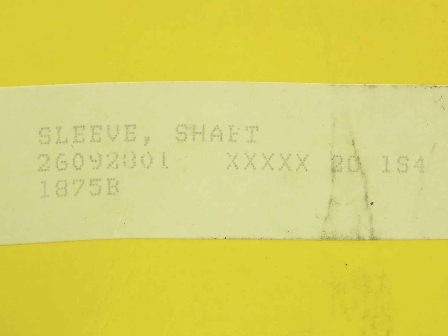 604564-15 014 Pump Shaft Sleeve 1-1/8"ID  1-1/2"OD 4-3/8"Long LOT OF 2