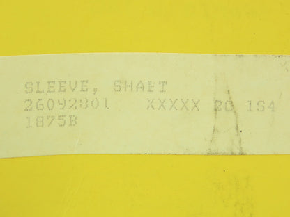 604564-15 014 Pump Shaft Sleeve 1-1/8"ID  1-1/2"OD 4-3/8"Long LOT OF 2