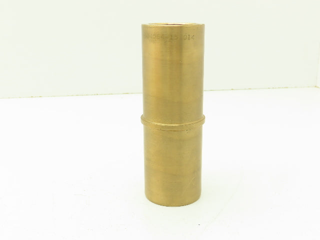 604564-15 014 Pump Shaft Sleeve 1-1/8"ID  1-1/2"OD 4-3/8"Long LOT OF 2