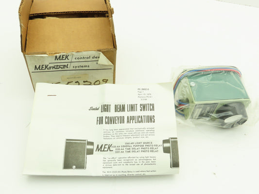 Mekontrol MEK5520-AA5 Photoelectronic Control Mekontrol Electronic Photo Eye