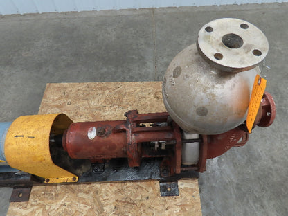 Durco 1-1/2"X1-1/2" Stainless Self Priming Centrifugal Pump 1 HP 3PH W7HRCS2