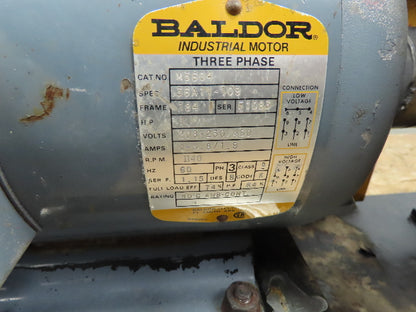 Durco 1-1/2"X1-1/2" Stainless Self Priming Centrifugal Pump 1 HP 3PH W7HRCS2