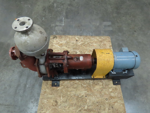 Durco 1-1/2"X1-1/2" Stainless Self Priming Centrifugal Pump 1 HP 3PH W7HRCS2