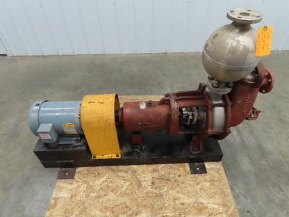 Durco 1-1/2"X1-1/2" Stainless Self Priming Centrifugal Pump 1 HP 3PH W7HRCS2