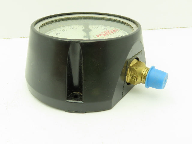 Helicoid 2455 Pressure Gauge 0-60PSI Lower Mount 3.5"Dial Face 1/4"NPT