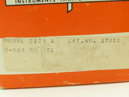 Simpson 2123 A Inotek Panel Meter Gauge 5-0-5DC MA Strip Position Inches