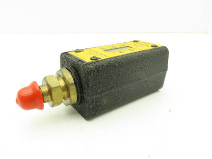 Schrader 605-0010 Upright Hydraulic Gauge Vertical Scale 100-500PSI LOT OF 3