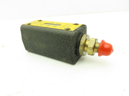 Schrader 605-0010 Upright Hydraulic Gauge Vertical Scale 100-500PSI LOT OF 3