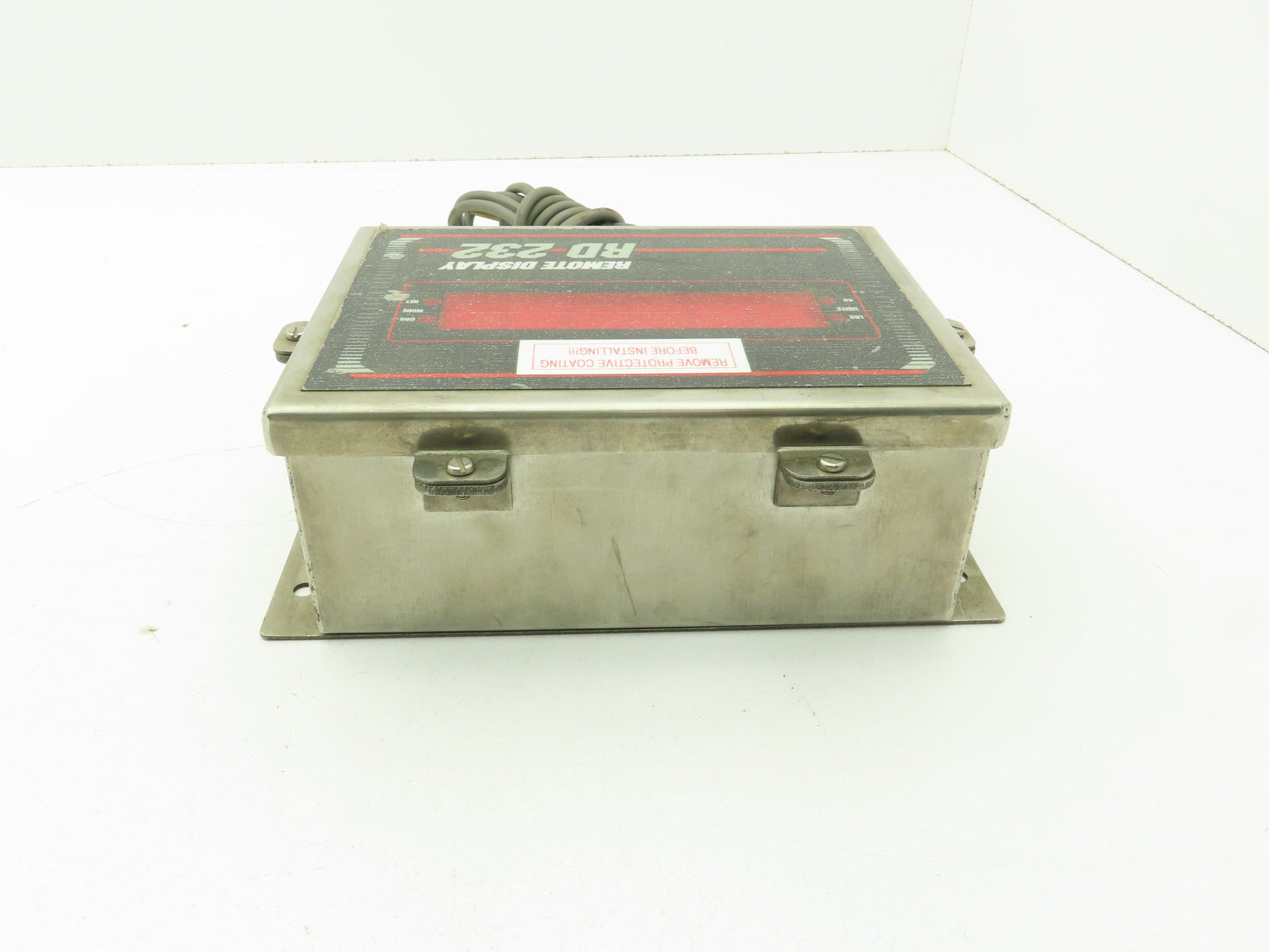Rice Lake RD 232 Weighing System Scale Digital Display Panel SS Enclosure