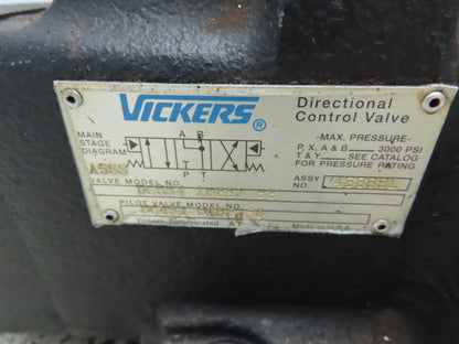 Vickers DG5S4-1033C-53 Hydraulic Directional Control Solenoid Valve DG4S4016C50
