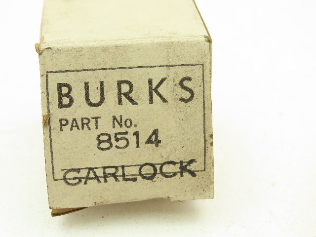 Burks 8514 Pump Seal Garlock Mechanical Carbon Seal Buna-N John Crane