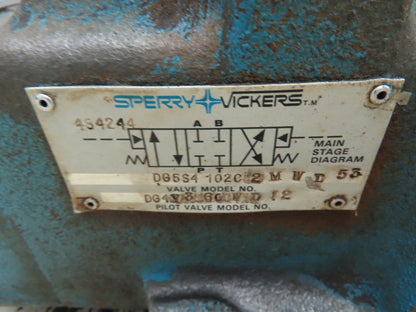Vickers DG5S4-10-2C-2-M-W-D-53 Hydraulic Directional Control Solenoid Valve 220V