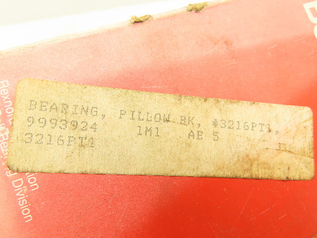 Link Belt 3216PT1 Pillow Block Plain Sleeve Bearing, Two-Bolt Base, 1" Bore Lot3