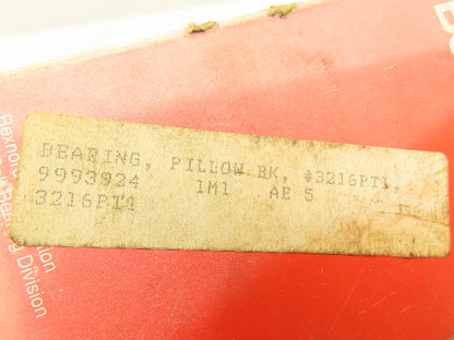 Link Belt 3216PT1 Pillow Block Plain Sleeve Bearing, Two-Bolt Base, 1" Bore Lot3