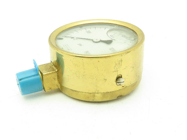 Noshok Liquid Filled Pressure Gauge 0-1500PSI 1/4"NPT 2-1/2"Dial Face