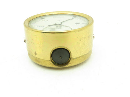 Noshok Liquid Filled Pressure Gauge 0-1500PSI 1/4"NPT 2-1/2"Dial Face