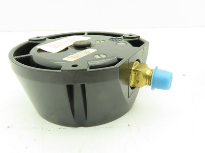 Helicoid E1A1E1A000000 Pressure Gauge 0-60PSI 1/4"NPT L-Mount 3.5"Face LOT OF 2