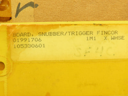 Fincor 105330601 Snubber Trigger Board Motor Control Panel