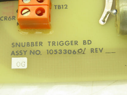 Fincor 105330601 Snubber Trigger Board Motor Control Panel