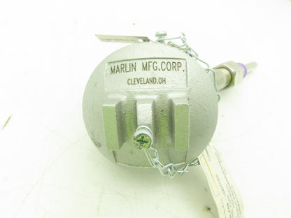 Marlin MFG M-112035-06 Type J Thermocouple Head & 4-1/4"L x 1/2"OD SS Probe Assy