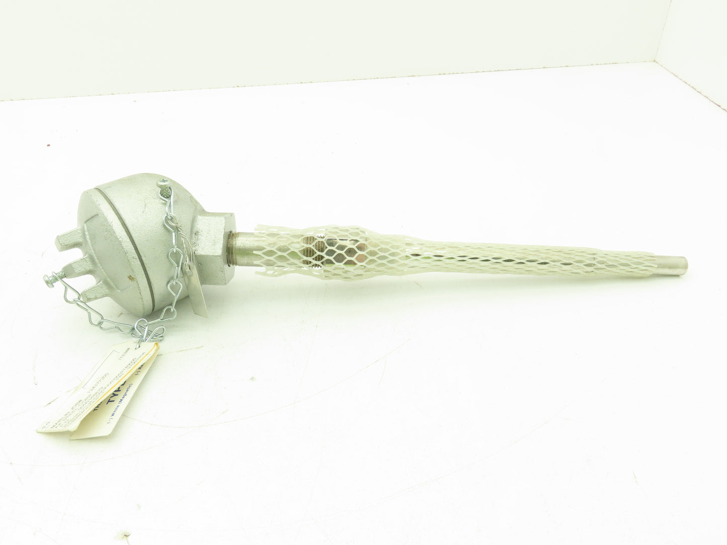 Marlin MFG M-112035-01 Type J Thermocouple Head & 9-1/4"L x 1/2"OD SS Probe Assy