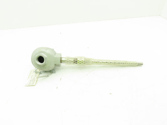 Marlin MFG M-112035-01 Type J Thermocouple Head & 9-1/4"L x 1/2"OD SS Probe Assy